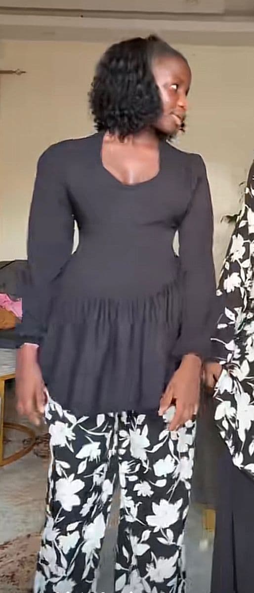 Ensemble taille basse fleurette 