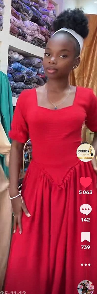 Robe belle court